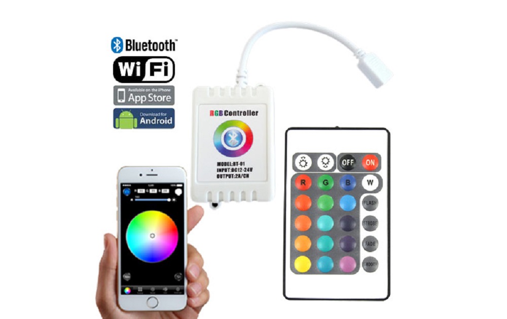 WiFi or BLUETOOTH BASED CONTROLLER